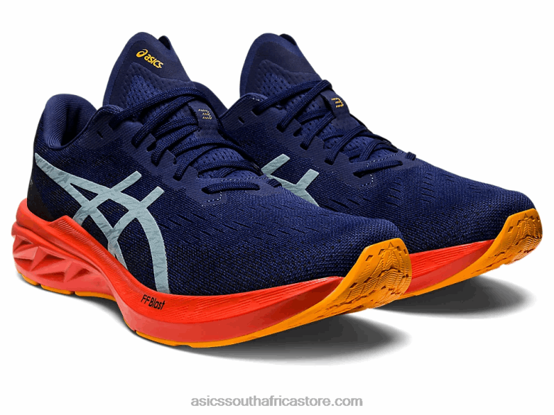 Men Asics Dynablast 3 LH4X0821 Deep Ocean/Light Steel
