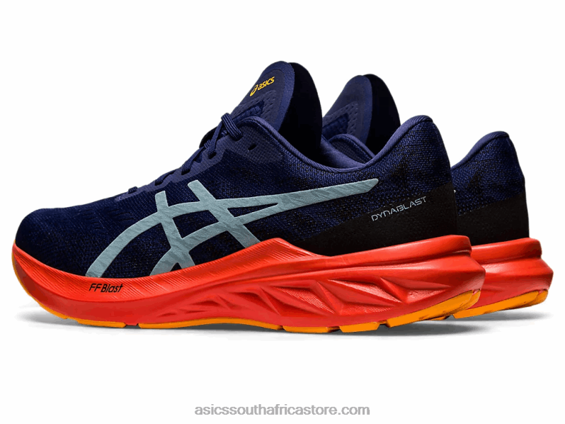 Men Asics Dynablast 3 LH4X0821 Deep Ocean/Light Steel