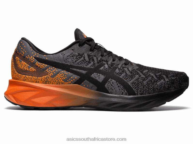 Men Asics Dynablast LH4X02002 Black/Marigold Orange