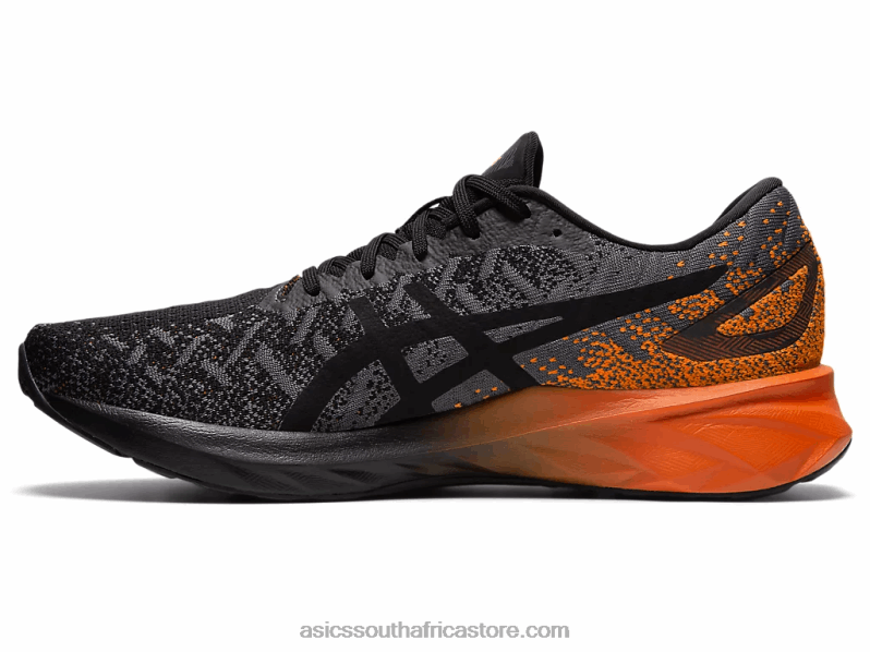 Men Asics Dynablast LH4X02002 Black/Marigold Orange