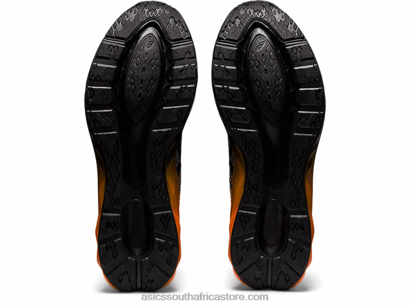 Men Asics Dynablast LH4X02002 Black/Marigold Orange