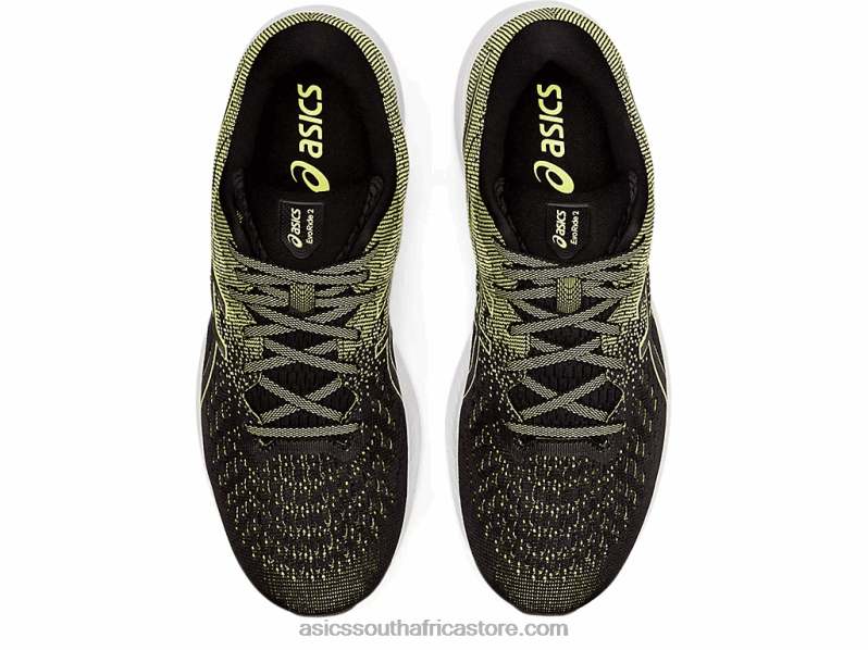 Men Asics Evoride 2 LH4X01774 Black/Glow Yellow