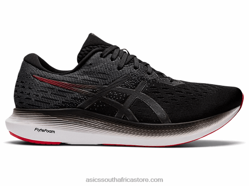 Men Asics Evoride 2 LH4X01781 Black/Electric Red