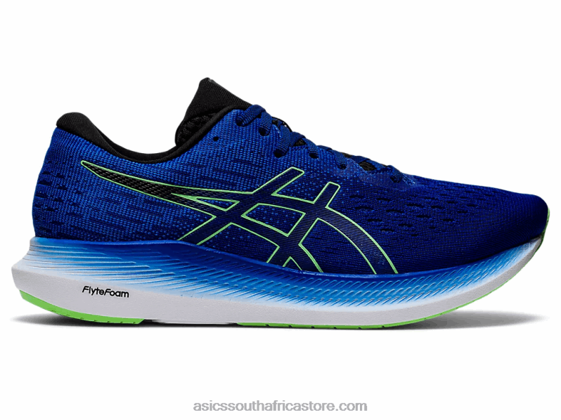 Men Asics Evoride 2 LH4X01813 Monaco Blue/Bright Lime