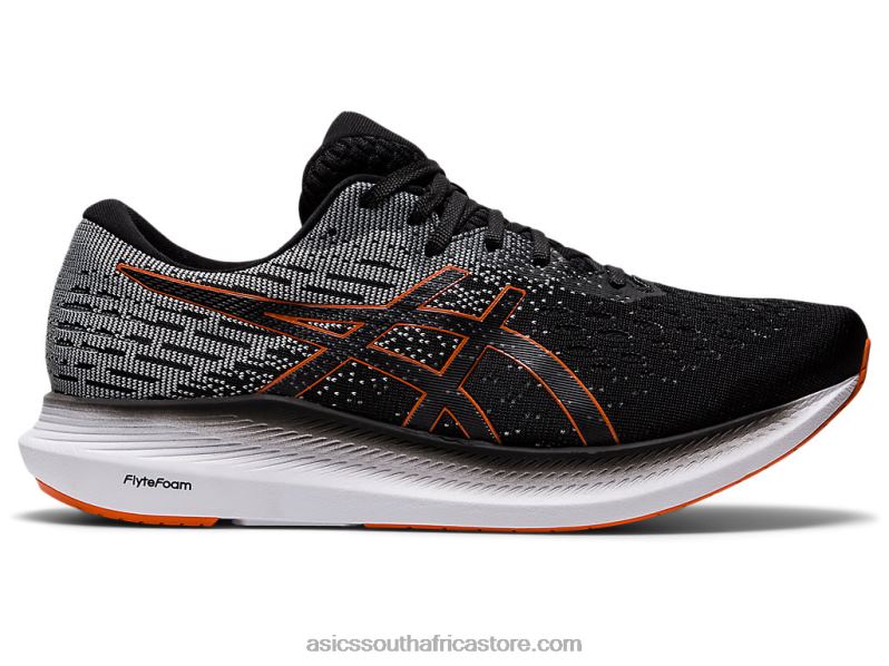 Men Asics Evoride 2 LH4X01918 Black/Marigold Orange