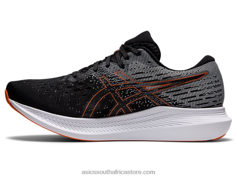 Men Asics Evoride 2 LH4X01918 Black/Marigold Orange