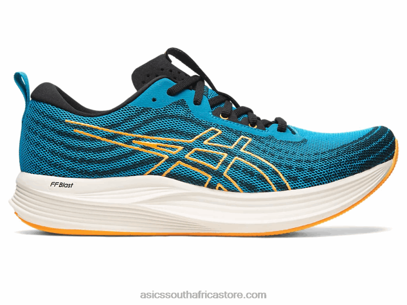 Men Asics Evoride Speed LH4X0522 Island Blue/Orange Pop