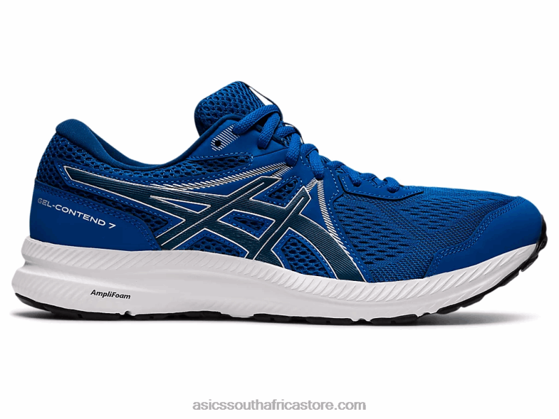 Men Asics Gel-Contend 7 LH4X01536 Lake Drive/Mako Blue