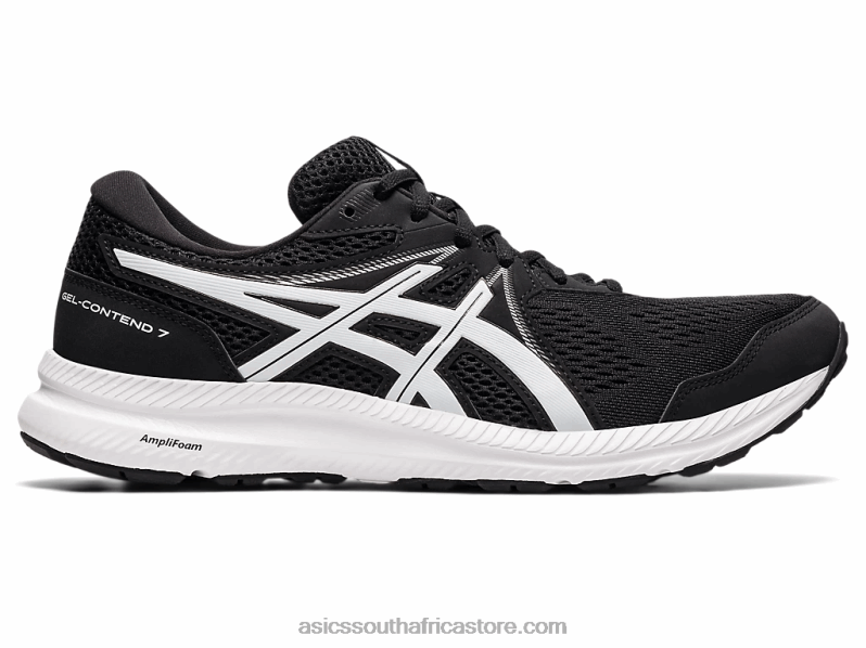Men Asics Gel-Contend 7 LH4X01950 Black/White