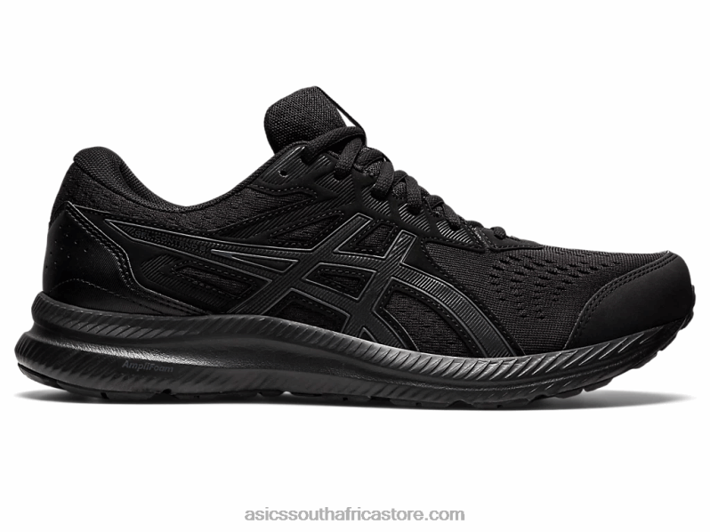 Men Asics Gel-Contend 8 Extra Wide LH4X0713 Black/Carrier Grey