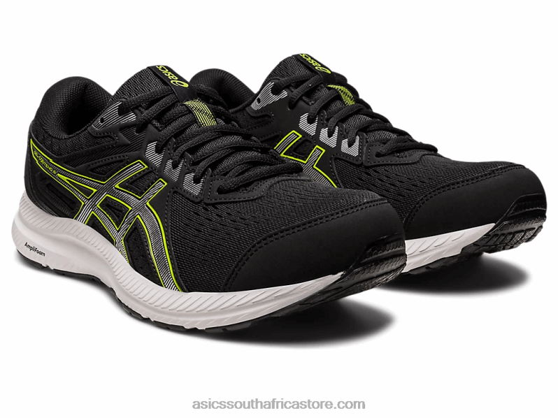 Men Asics Gel-Contend 8 LH4X0458 Black/Pure Silver