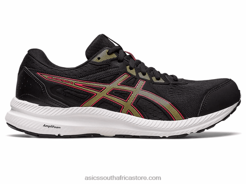 Men Asics Gel-Contend 8 LH4X0536 Black/Olive Oil