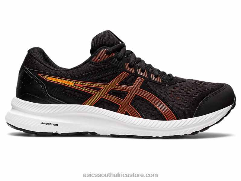 Men Asics Gel-Contend 8 LH4X0722 Black/Cherry Tomato