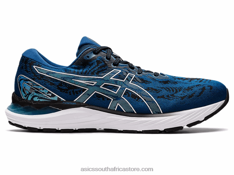 Men Asics Gel-Cumulus 23 LH4X01370 Mako Blue/Pure Silver