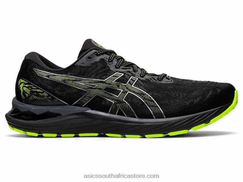 Men Asics Gel-Cumulus 23 LH4X01563 Black/Carrier Grey