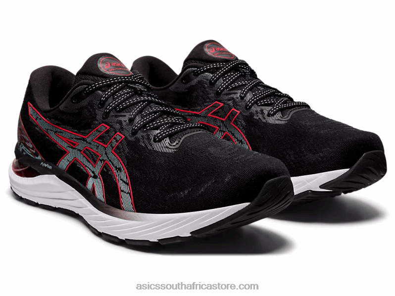 Men Asics Gel-Cumulus 23 LH4X01853 Black/Electric Red