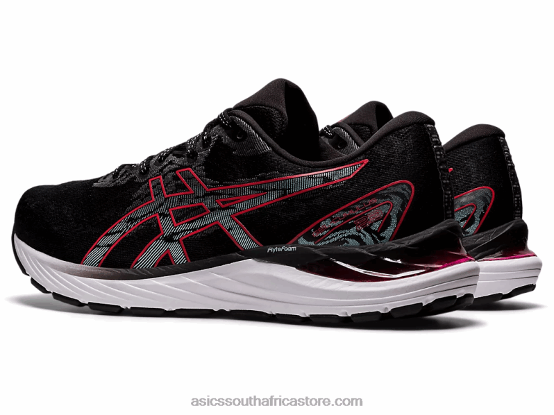 Men Asics Gel-Cumulus 23 LH4X01853 Black/Electric Red