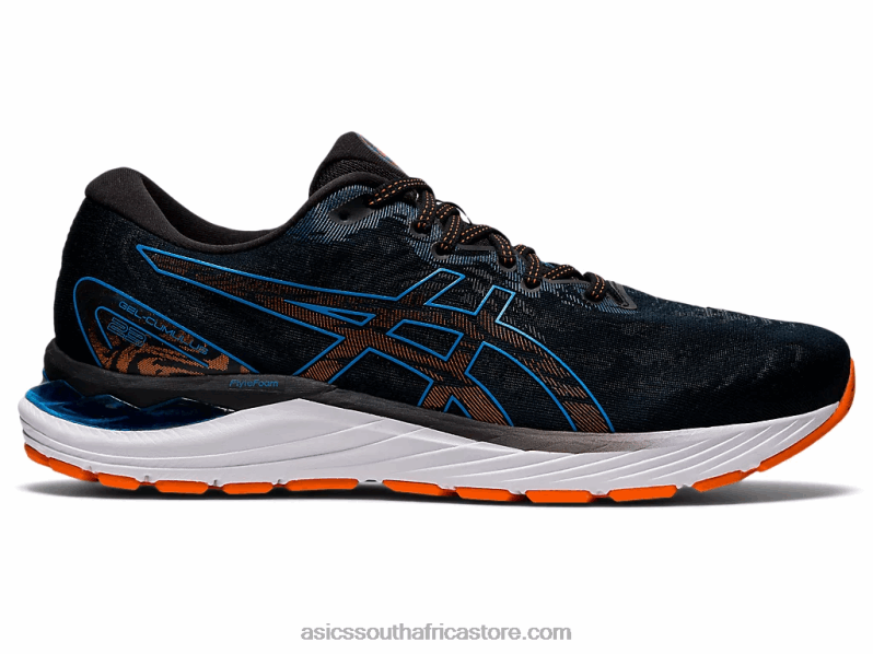 Men Asics Gel-Cumulus 23 LH4X01887 Black/Reborn Blue