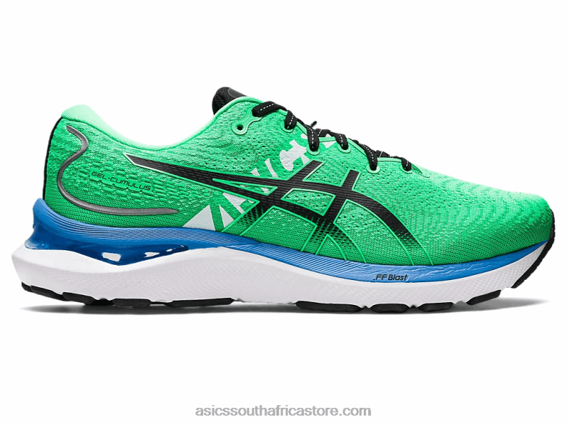 Men Asics Gel-Cumulus 24 Ekiden LH4X0811 New Leaf/Black