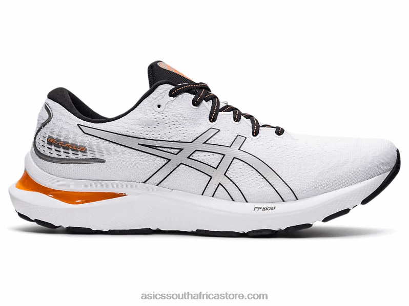 Men Asics Gel-Cumulus 24 LH4X01312 White/Piedmont Grey