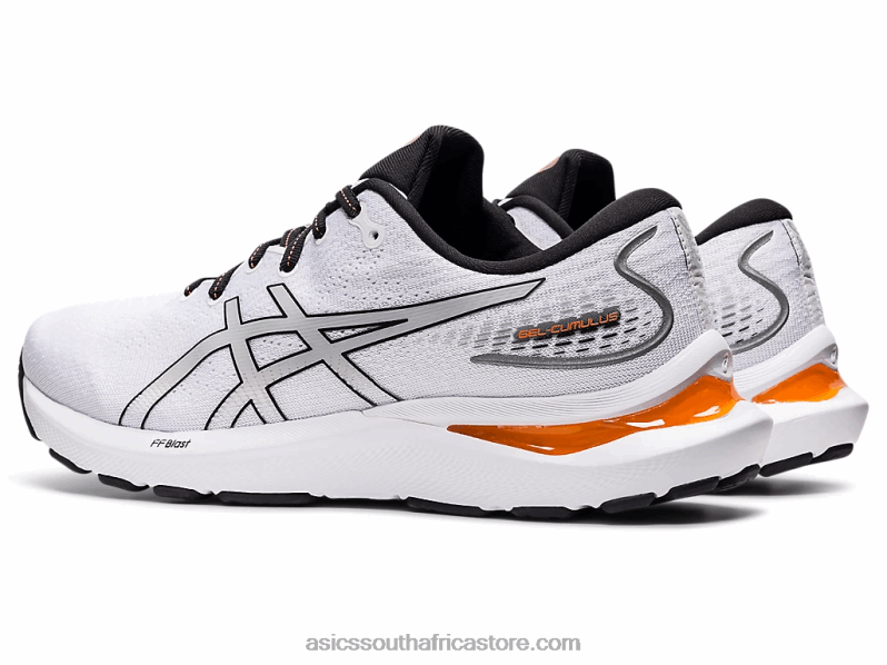 Men Asics Gel-Cumulus 24 LH4X01312 White/Piedmont Grey