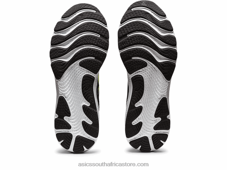 Men Asics Gel-Cumulus 24 LH4X01316 Black/Hazard Green