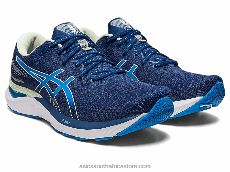 Men Asics Gel-Cumulus 24 LH4X0153 Midnight Blue/Azul Blue