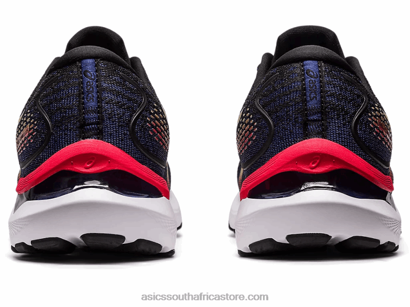 Men Asics Gel-Cumulus 24 LH4X0382 Black/Olive Oil