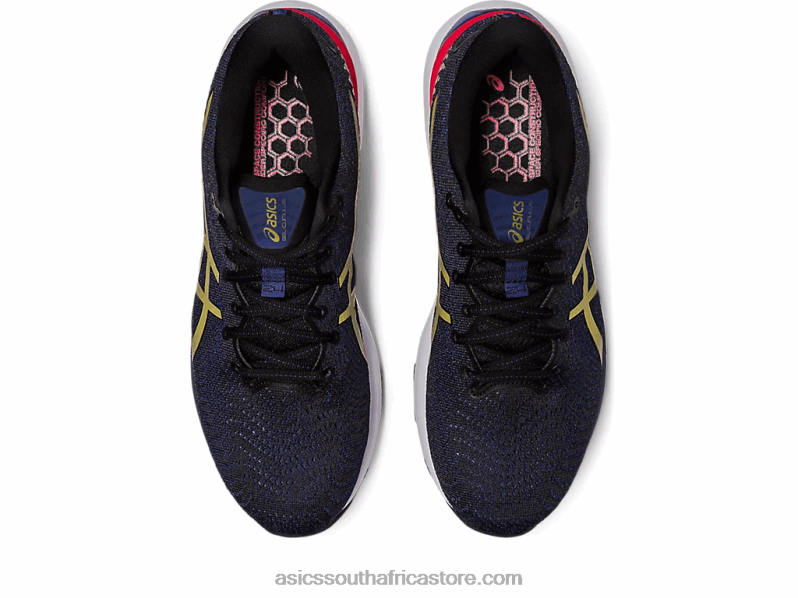 Men Asics Gel-Cumulus 24 LH4X0382 Black/Olive Oil