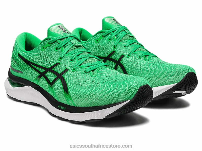 Men Asics Gel-Cumulus 24 LH4X0392 Cilantro/Black