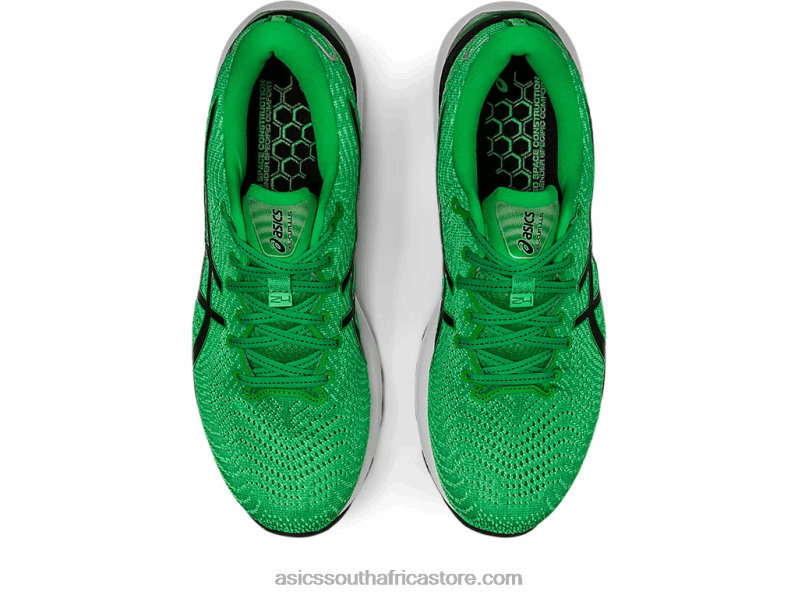 Men Asics Gel-Cumulus 24 LH4X0392 Cilantro/Black