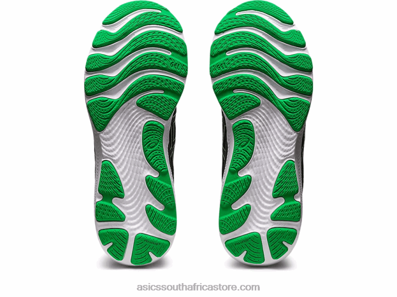 Men Asics Gel-Cumulus 24 LH4X0422 Black/Lime Zest