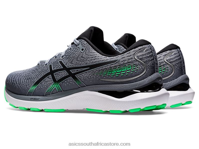 Men Asics Gel-Cumulus 24 LH4X0585 Sheet Rock/Black