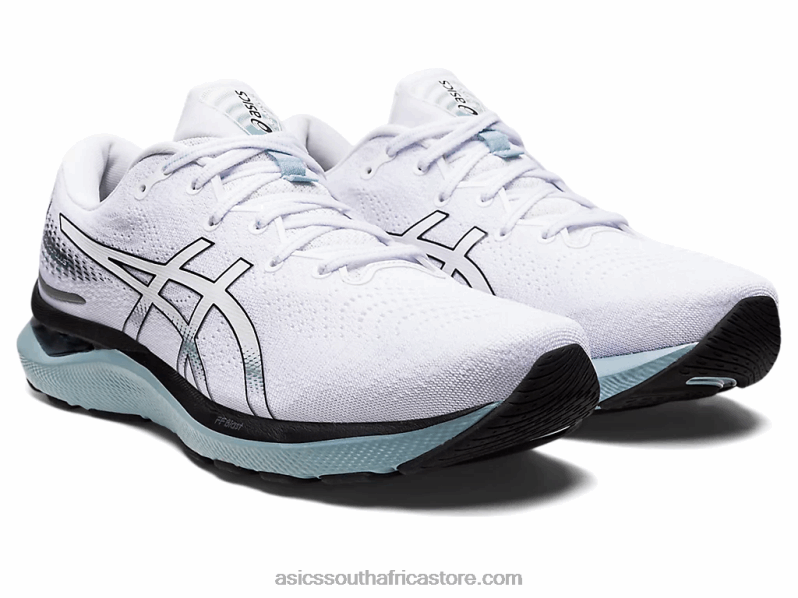 Men Asics Gel-Cumulus 24 LH4X0909 White/Black