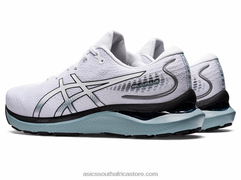 Men Asics Gel-Cumulus 24 LH4X0909 White/Black