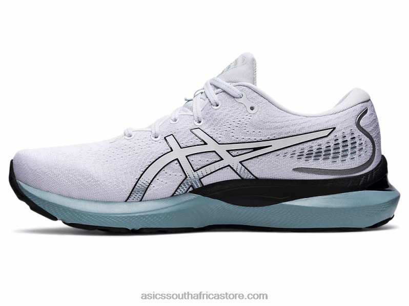 Men Asics Gel-Cumulus 24 LH4X0909 White/Black