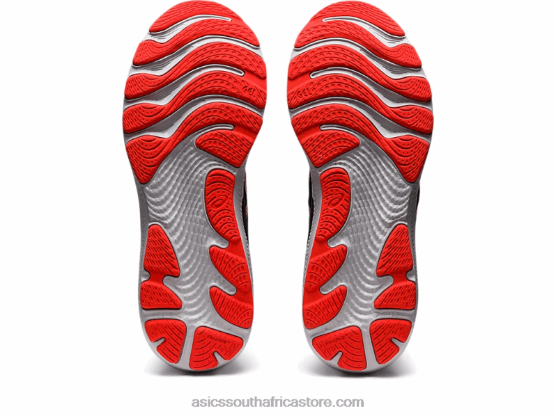 Men Asics Gel-Cumulus 24 LH4X0919 Black/Cherry Tomato