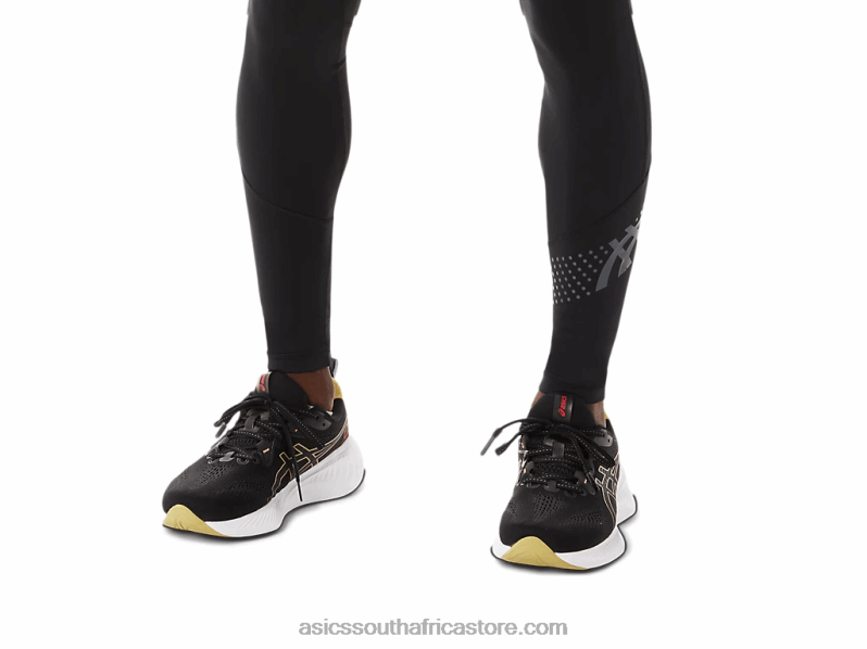 Men Asics Gel-Cumulus 25 LH4X0123 Black/Electric Red