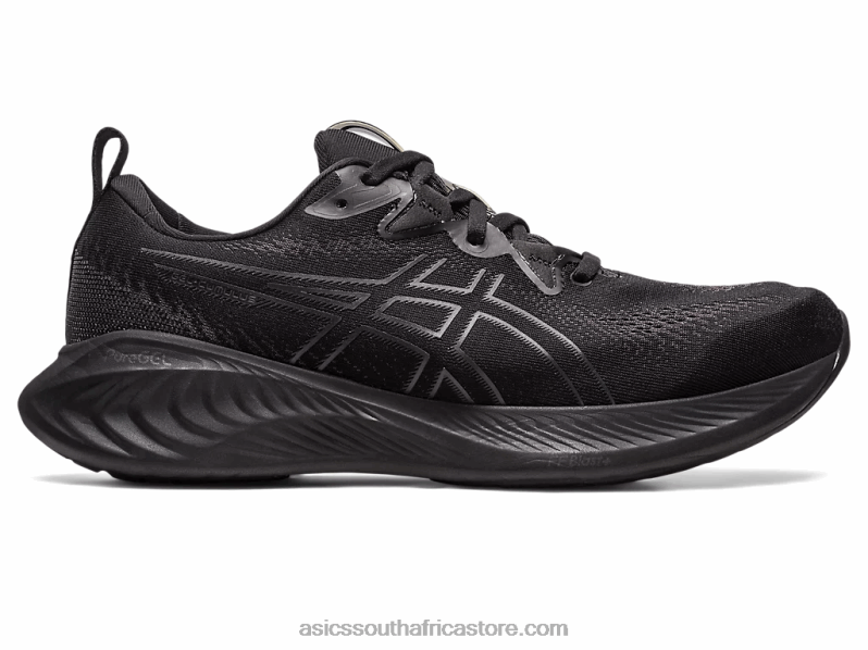 Men Asics Gel-Cumulus 25 LH4X0124 Black/Gunmetal