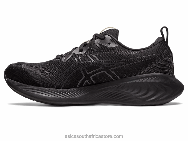 Men Asics Gel-Cumulus 25 LH4X0124 Black/Gunmetal