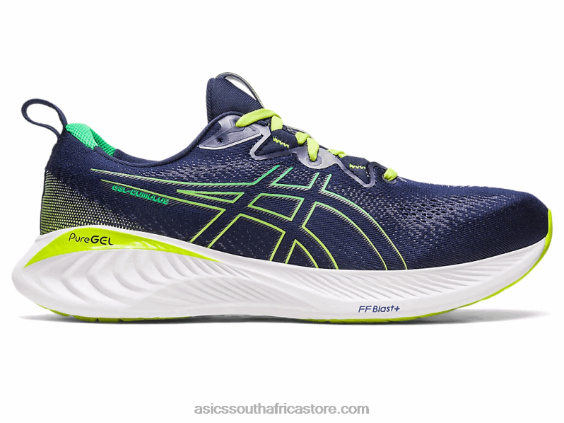 Men Asics Gel-Cumulus 25 LH4X01 Midnight/Cilantro