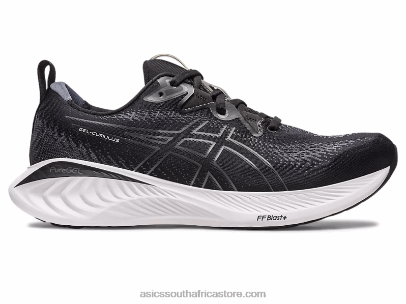 Men Asics Gel-Cumulus 25 Wide LH4X0127 Black/Carrier Grey