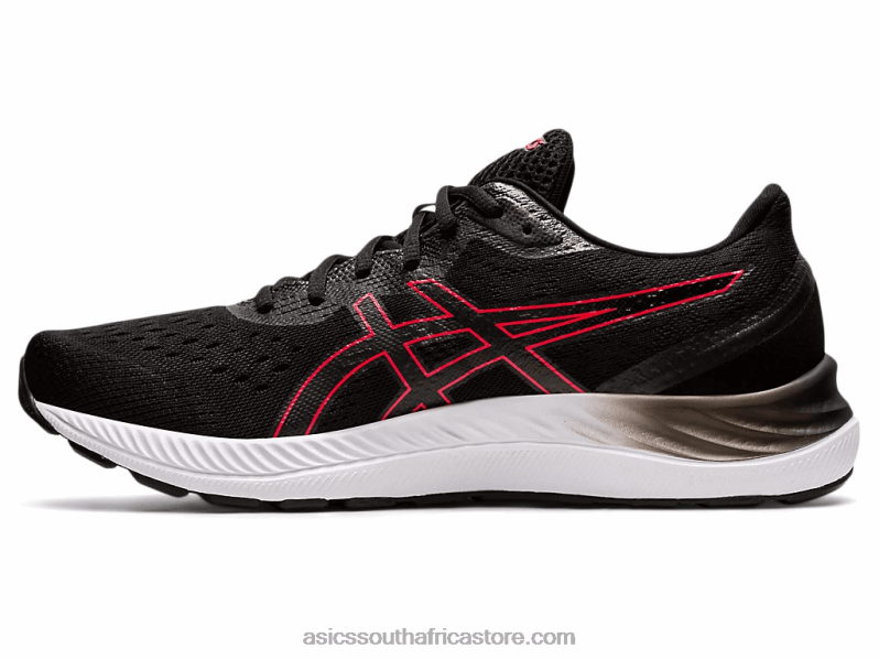 Men Asics Gel-Excite 8 LH4X01696 Black/Electric Red