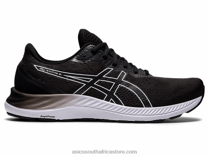 Men Asics Gel-Excite 8 LH4X01701 Black/White