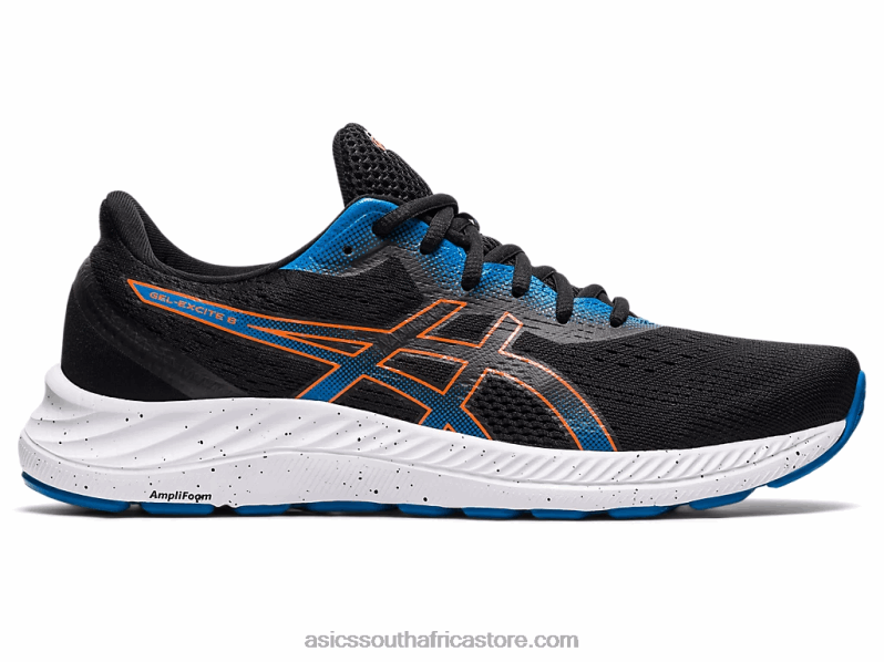 Men Asics Gel-Excite 8 LH4X01938 Black/Marigold Orange