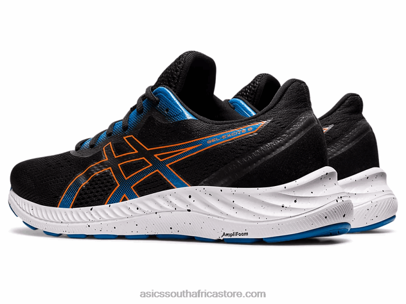 Men Asics Gel-Excite 8 LH4X01938 Black/Marigold Orange