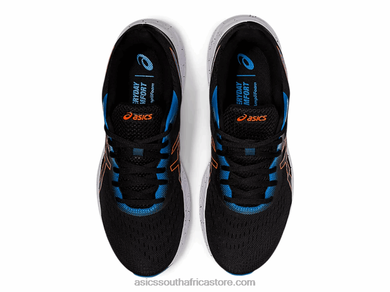 Men Asics Gel-Excite 8 LH4X01938 Black/Marigold Orange