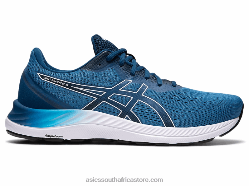 Men Asics Gel-Excite 8 LH4X01941 Reborn Blue/White