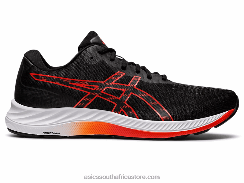 Men Asics Gel-Excite 9 LH4X01031 Black/Cherry Tomato