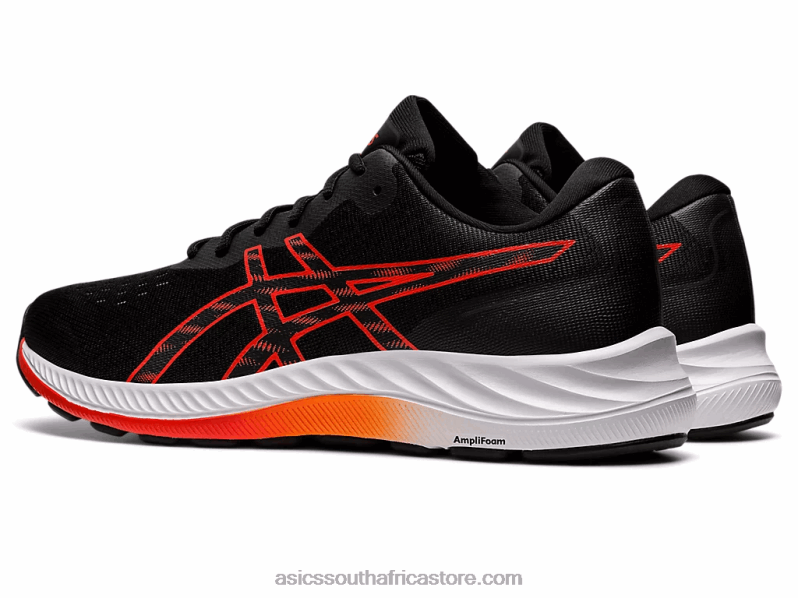 Men Asics Gel-Excite 9 LH4X01031 Black/Cherry Tomato